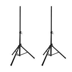 PRORECK Adjustable Tripod Speaker Stands Pair for DJ Speakers System Height