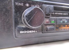 Bogen AM/FM Cassette Deck School PA System Unit Rack Mount Public Address