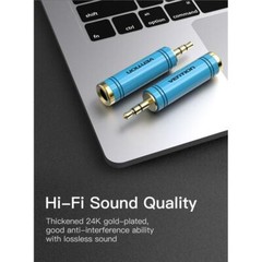 3.5mm Male to 6.35mm Female Audio Headphone Connector Plug Amp Mixer Guitar Jack