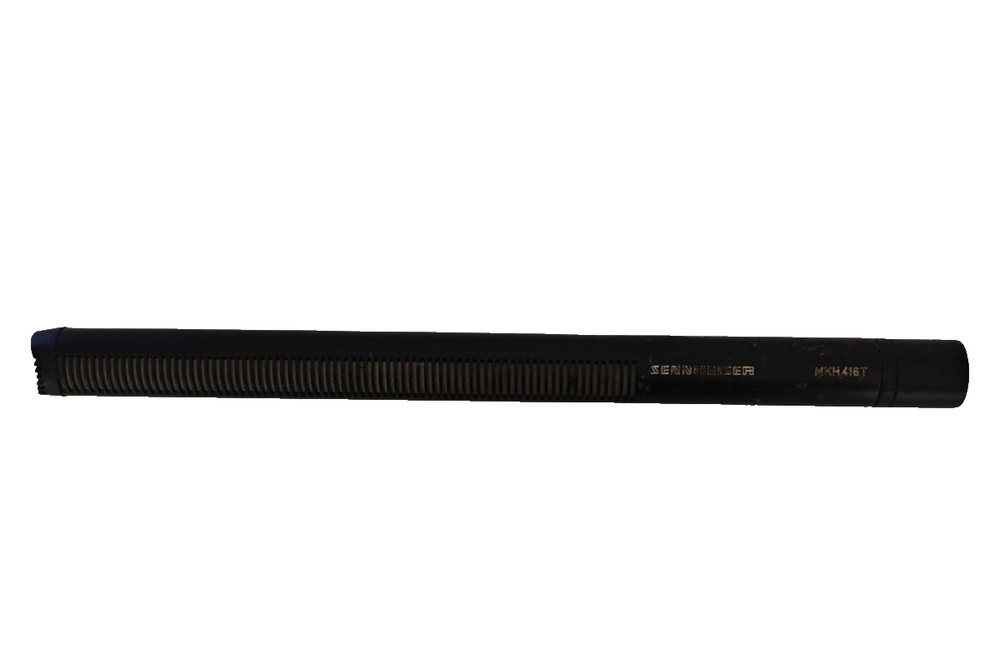 Sennheiser MKH416T AB12V Shotgu Mic Black Working Pro Film Audio Used