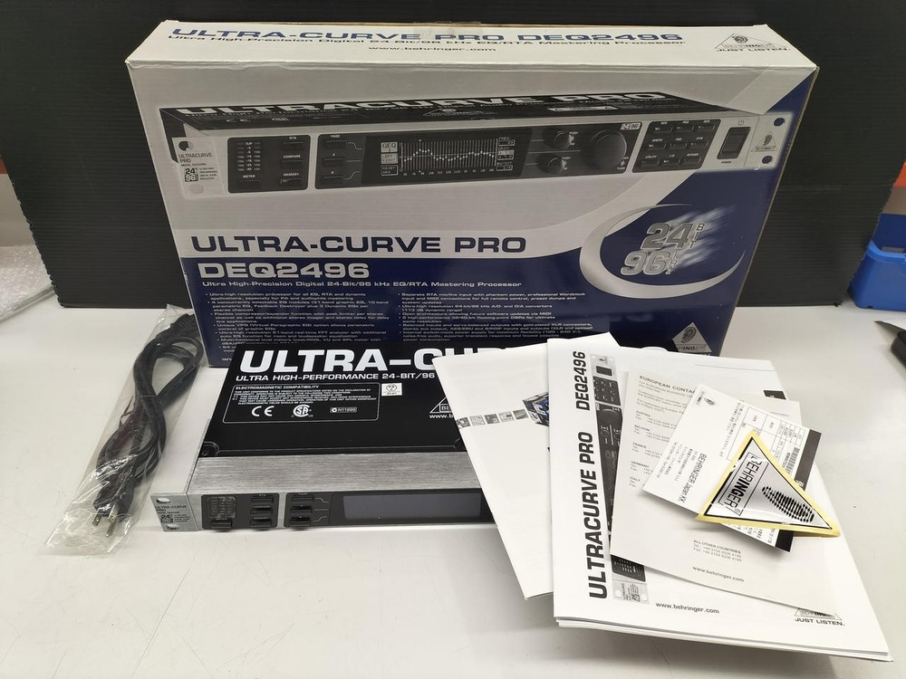 BEHRINGER DEQ2496 Ultra Curve Pro Digital EQ Mastering Processor Japan TMB02 4.0