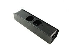 PROCRAFT PB1A-2X1DUP-BK Steel Project Box 8″ x 1-7/8″ x 1 5/8″ w/ 1 AC + 2 „D“