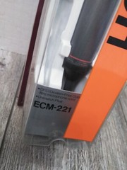 NOS Sony ECM-221 Electret Condensor Microphone ( OXYGEN FREE COPPER) SEALED
