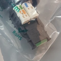 Genuine Neutrik NE8MX Ethercon CAT6 Cable Connector Lot of 12, New SEALED