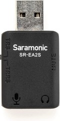 Compact USB Audio Interface w/ 3.5mm Mic Input & Headphone Out for Streaming