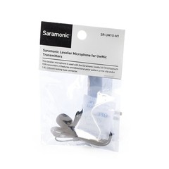 SR-UM10-M1 | Lavalier Mic with Locking 1/8″ Male Transmitters