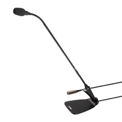 Shure CVG18DS-B/C 18″ Gooseneck Condenser Mic with Mute & LED