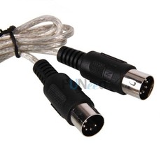usa seller. NEW USB TO MIDI CABLE MUSIC SOUND KEYBOARD CONVERTER Y ADAPTER 5-PIN