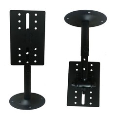 Pair Wall Ceiling Steel Convenient Stability Mounts Universal Stand for Speakers