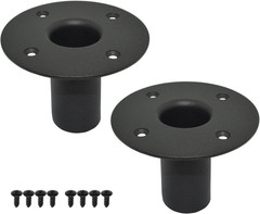 Speaker Stand Top Hat 4.33″x3.29″ – Metal Cabinet Pole Mount, PA/DJ Tripod Stand