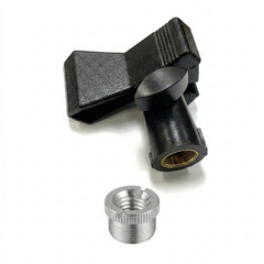 Universal Studio Mic Clip (Adjustable Knob, 5/8″ to 3/8″)