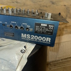 Korg MS2000R Analog Modeling Synthesizer Rack Module Tested w/ Original PSU