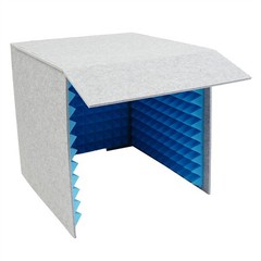 Desktop Soundproof Cover Portable Vocal Recording Booth Sound Absorbing Shield