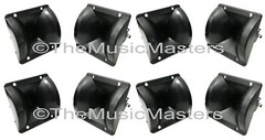 (8) 3.5″ inch Flush Mount Piezo Super Horn Tweeter Speakers Car Home Pro Studio