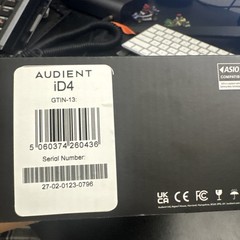 Audient iD4 MKII 2in 2out MIDI Audio Interface Microphone Preamp (GTIN-13) Black