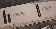 Ultimate Support SP-90B Telelock Speaker Pole #17681 SP-90 Black