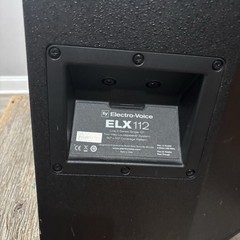 Electro Voice ELX112 12″ Passive Loudspeaker