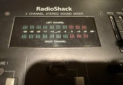 Radio Shack 7 Band Equalizer 3 Channel Stereo Sound Mixer 32-3012 Tested/Working