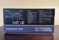 Takstar SGC-598 Shotgun Video Microphone Camera Interview Recording Mic DSLR