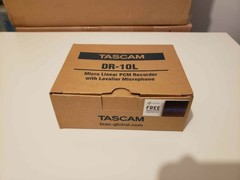 Tascam DR-10L Portable Digital Audio Recorder with Lavalier Microphone – NIB