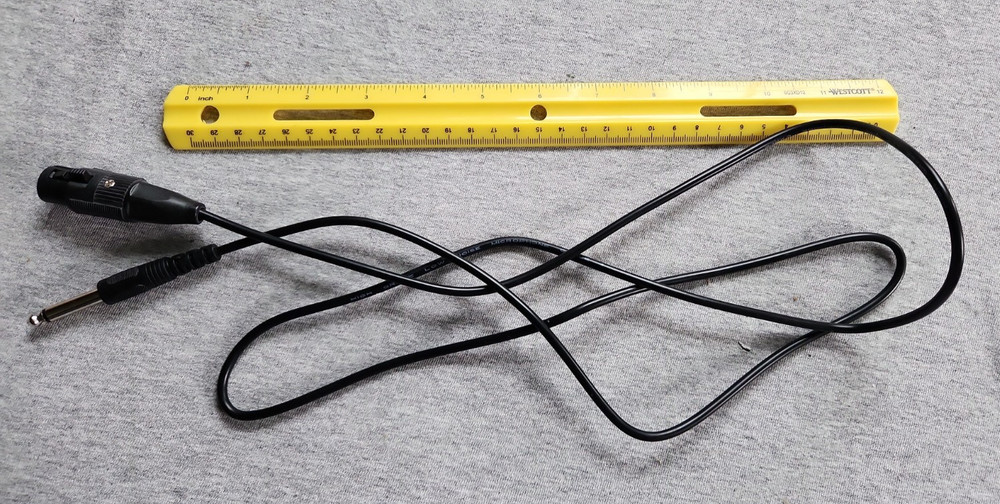 Microphone Cable 4ft – unbranded, untested