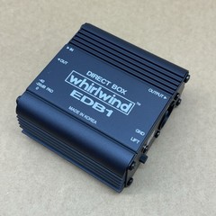 Whirlwind EDB1 1-Channel Passive Instrument Direct Box Live PA
