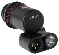 Se Electronics V BEAT Black Dynamic Drum Microphone Toms, Snare, Percussion Mic