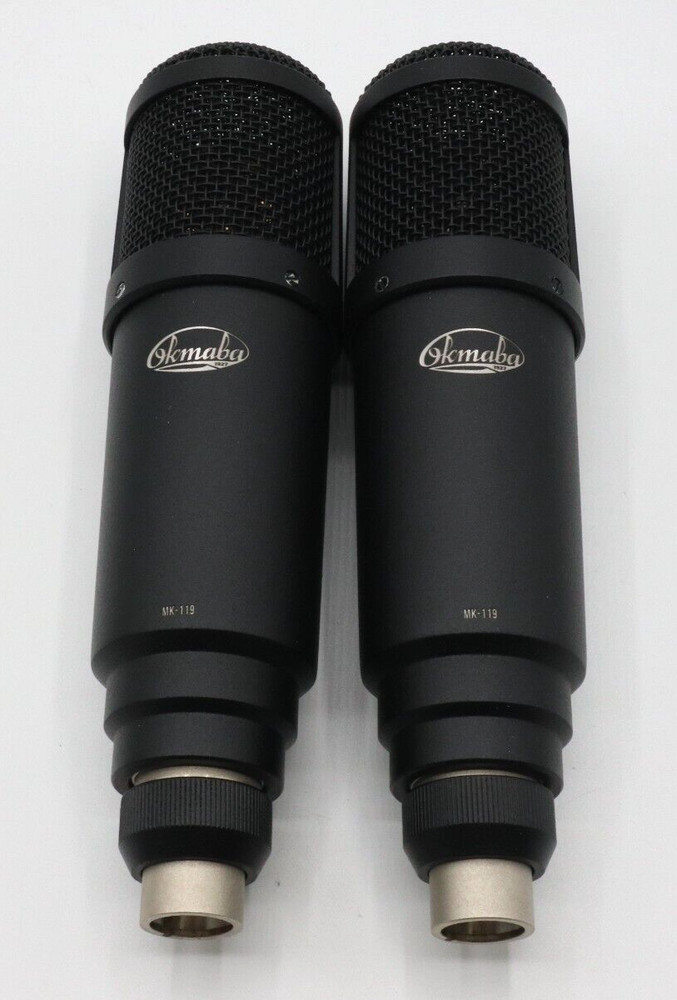 AEG/Oktava MK-119 PAIR w/ tube modification exclusive from Microphone Boutique