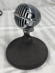 Vintage 1970s Astatic Bullet Mic Microphone JT-30 w/ stand