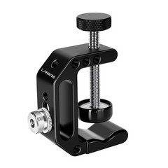 Microphone Holder C Clamp 1/4 3/8 Threaded Hole 5/8 Screw Adapter 12lb/5kg