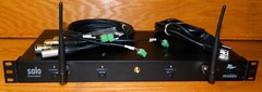 Revolabs Solo Executive 4 Channel Wireless Mic. Switch Base Station w/ Cords