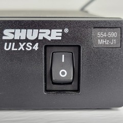 SHURE Wireless Controller ULXS4 J1 554-590MHz, Both Antennae, No Power Supply