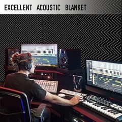 2PCS Large Sound Dampening Blanket,96″ x 80″ Sound Absorbing Studio