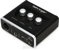 Behringer U-Phoria Studio Recording/Podcasting Bundle