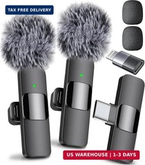 Mini Mic Pro (Latest Model – #1 Microphone for iPhone & Android, Wireless Mini M