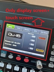NEW LCD With Touch digitizer Fit For Allen & Heath QU-16 Digital Mixer Screen