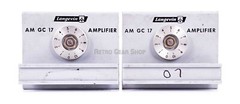 Langevin AM GC 17 Mic Preamp Modules Stereo Pair Vintage Rare AM17 PSU Serviced