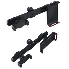 Practical Double Cell Phone Holder Multi-purpose Plastic Rotating 1Pcs