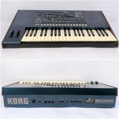 KORG MS2000 Analog Modeling Synthesizer 44-Key Keyboard w Soft Case Tested