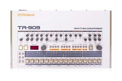 Roland TR-909 Rhythm Composer TR909 Vintage Analog Drum Machine + M-64C