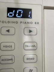 Lightweight 88-Key Rechargeable MIDI Keyboard**