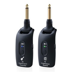 A9 Wireless Guitar System – 2.4GHz Guitar Accessories Transmitter Receiver, 1…