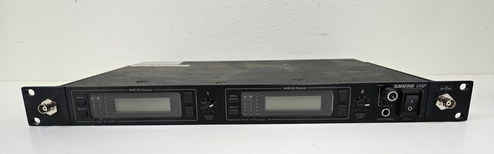 Shure U4D Dual-Channel UHF Wireless Receiver PARTS