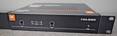 JBL CSA-2120 Commercial Series Two-Channel 2 x 120 Watt 4/8 Ohm Power Amplifier