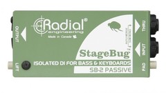 Radial StageBug SB-2 1-channel Passive Instrument Direct Box (Open Box)