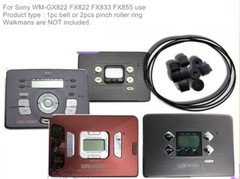 Walkman Cassette Player Belt & Pinch Roller For Sony WM-GX822 FX822 FX833 FX855