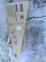 2 x PYLE PMKS5 MICROPHONE STAND BASE – BLACK NEW IN BOX