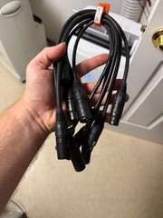 1ft Pearstone Professional Noiseless XLR cable