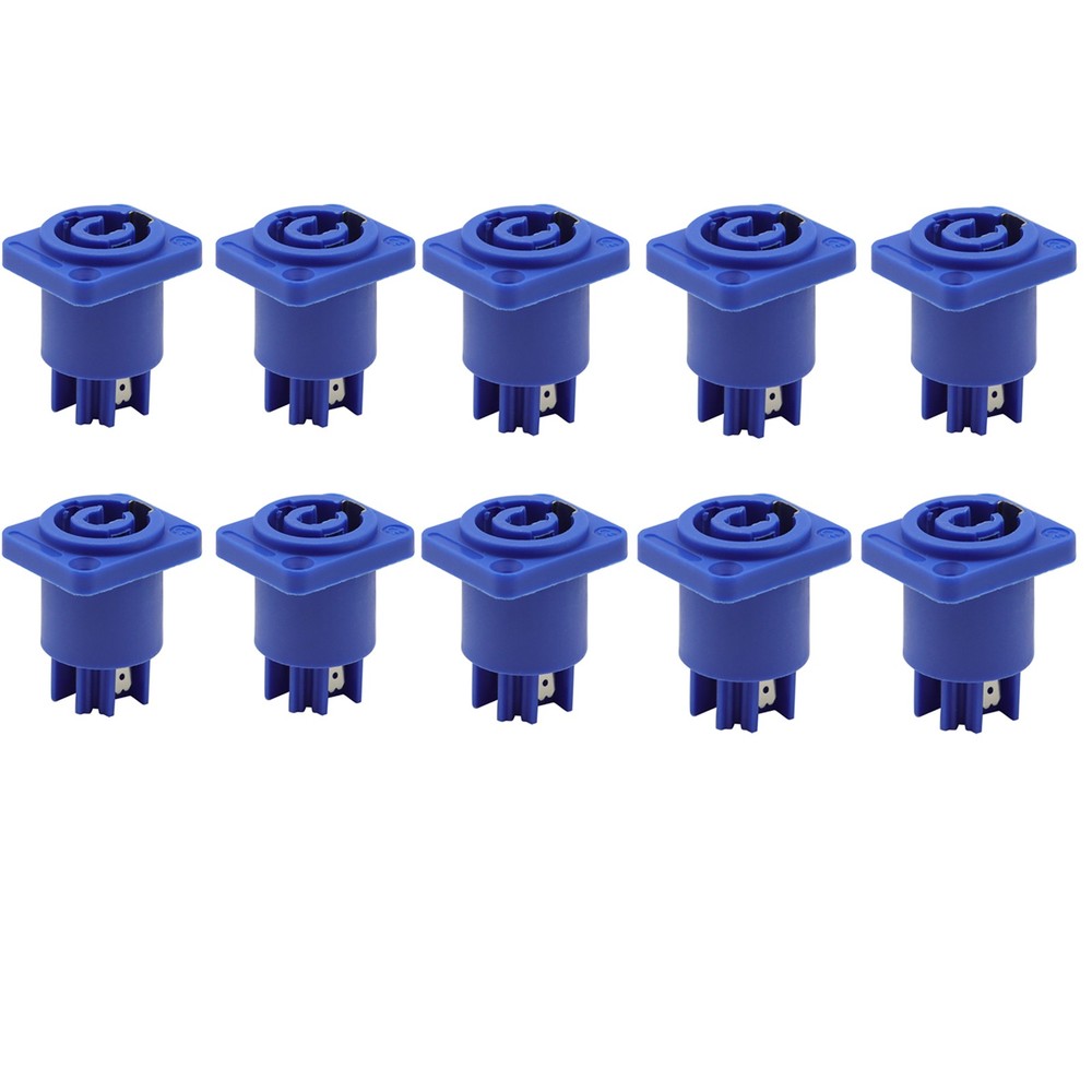 10PC NAC3MPA-1 PowerCon Receptacle Power In 20A 250V Replacement for Neutrik