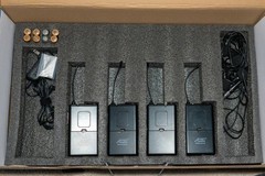 Audio 2000’s AWM6528U Four-channel Handheld And Lavalier Wireless Microphone Sys